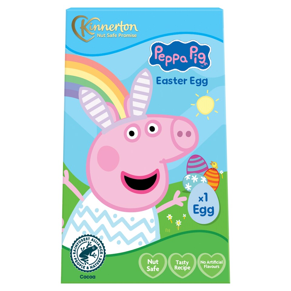 Kinnerton Peppa Pig Easter Egg 50g