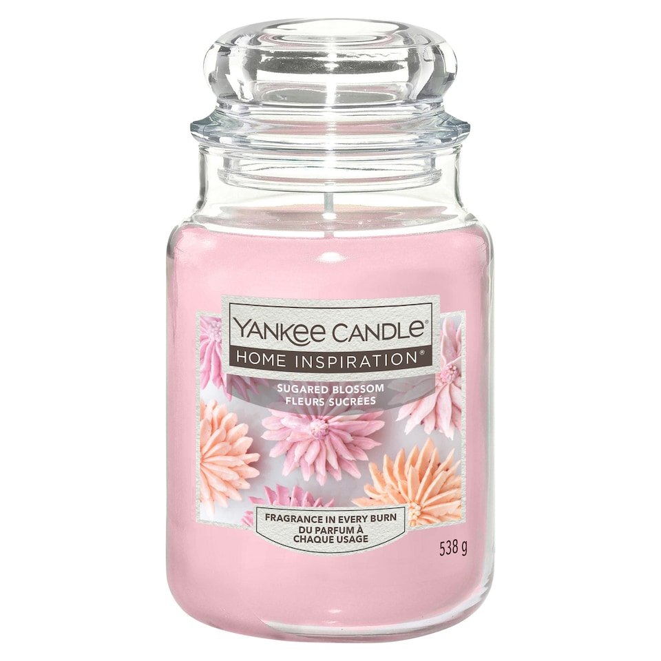 image 1 of Yankee Candle Large 538G Jar Sugared Blossom