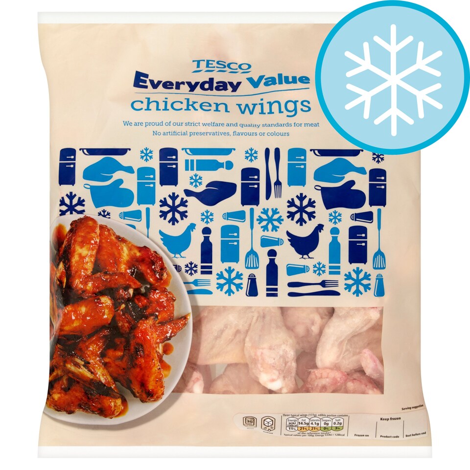 T. EVERYDAY VALUE CKN WINGS 1.5 KG