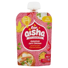 For Aisha Jerk Halal Chicken & Mango Pouch 130G