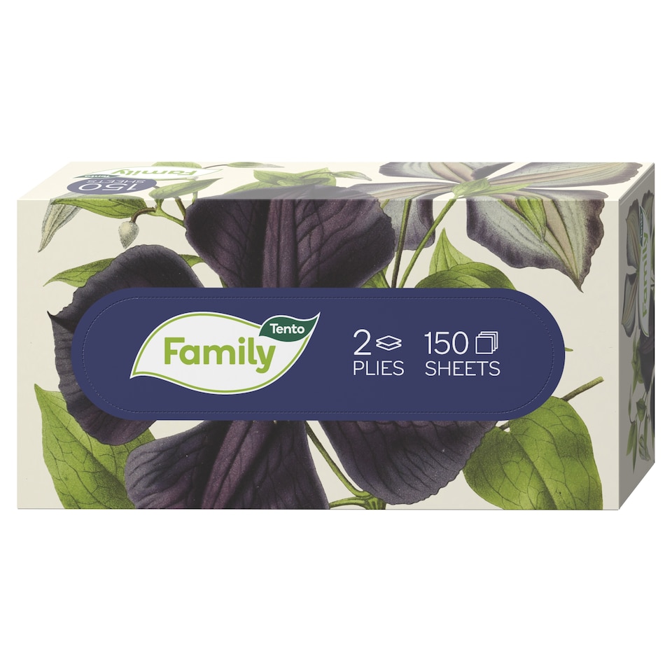 obrázok 1 z Tento Family Kozmetické utierky 2 vrstvové 150 ks