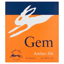 Bath Gem Amber Ale 4X440ml