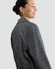 image 2 of F&F Check Cropped Jacket in Black