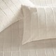 image 2 of Silent Night Embossed Fleece Duvet Single Cream