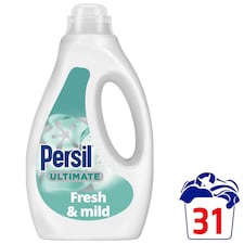 Persil Ultimate Fresh & Mild Non Bio Laundry Washing Detergent 31 Washes 837ML