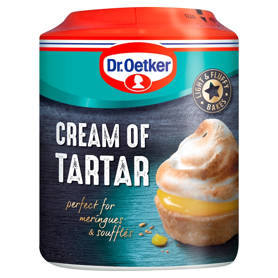 Dr Oetker Cream Of Tartar Tub 120G