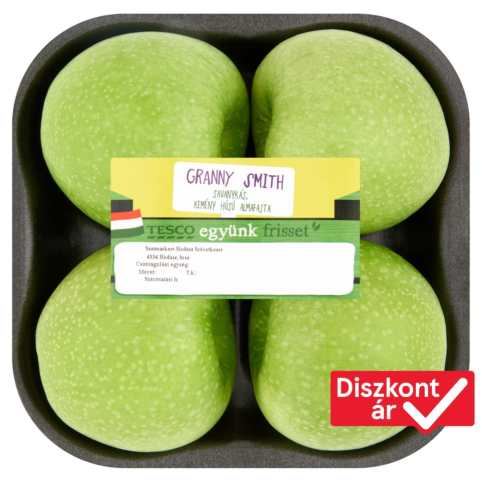 Tesco Granny Smith alma 4 db