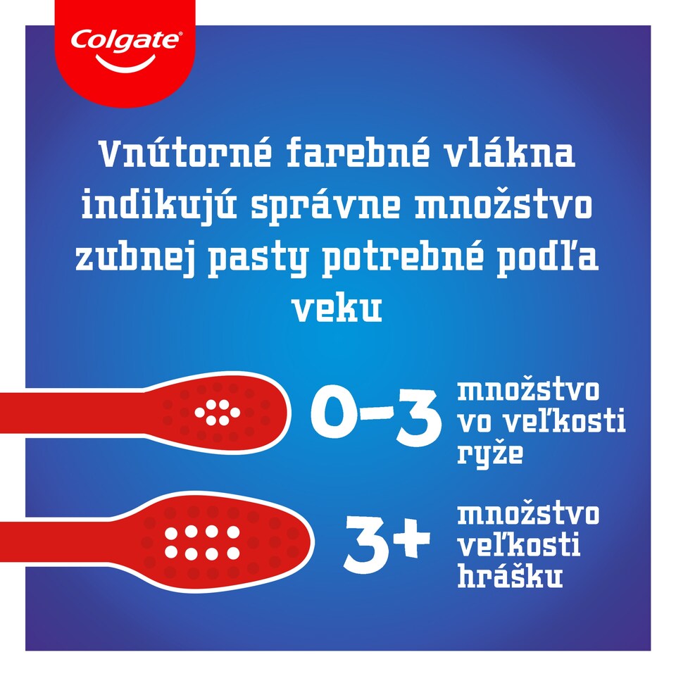 obrázok 1 z Colgate Big Kids Smiles detská zubná kefka pre deti vo veku 6-9 rokov