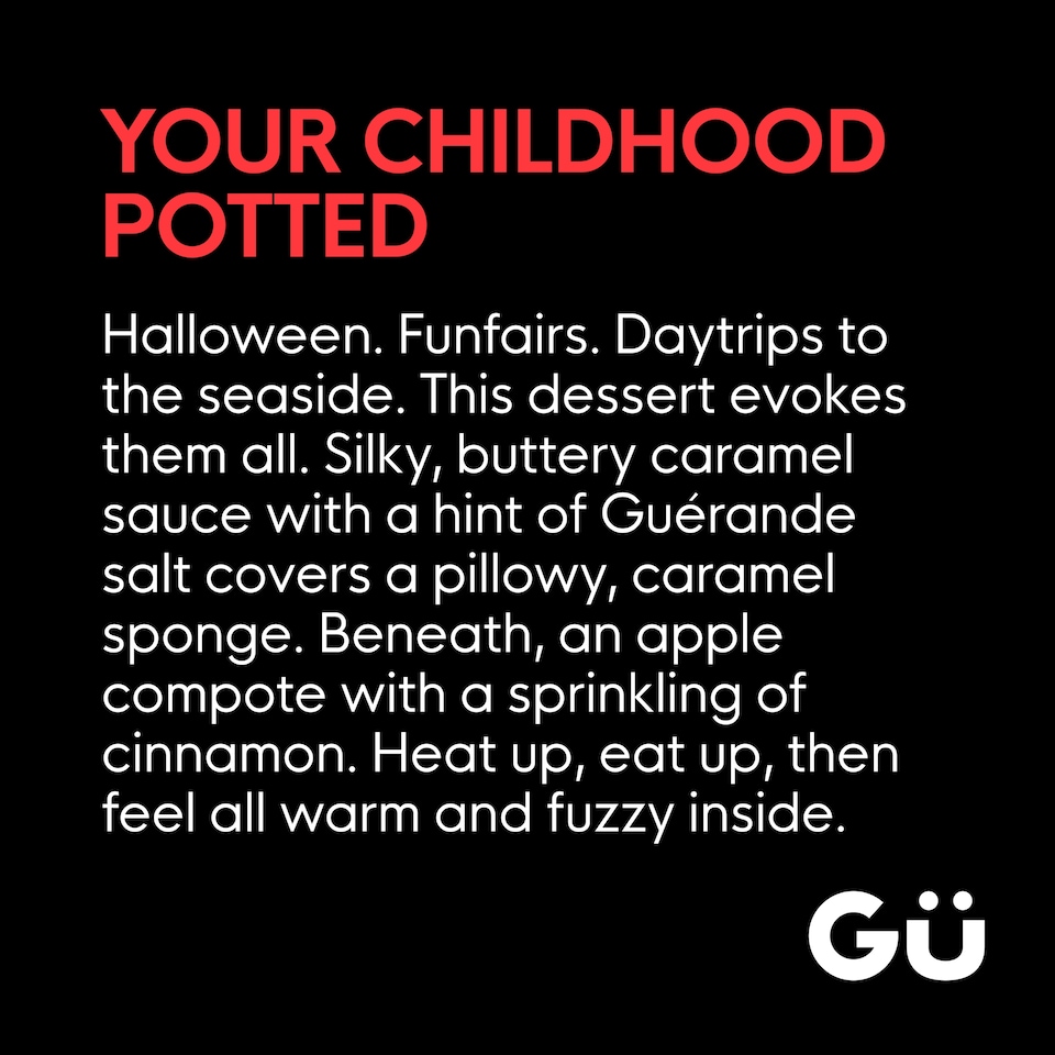 image 1 of Gu Toffee Apple Hot Dessert 2x72g
