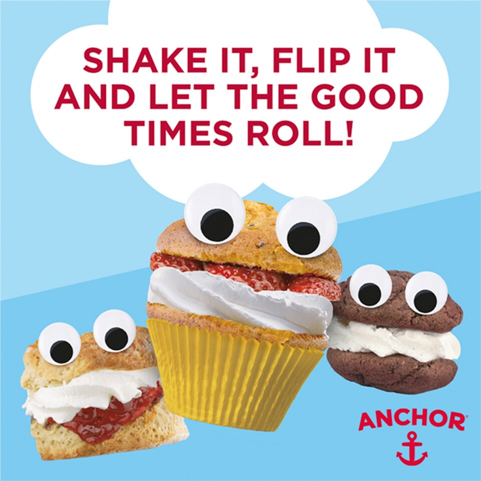 image 1 of Anchor Real Dairy Cream Swirls Uht 250G