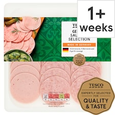 Tesco German Sausage Selection 115g