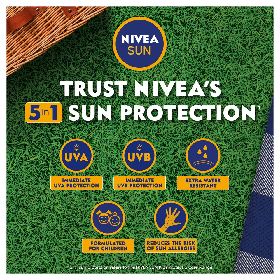 image 1 of Nivea Children's Pocket Size Spf50+ 50Ml