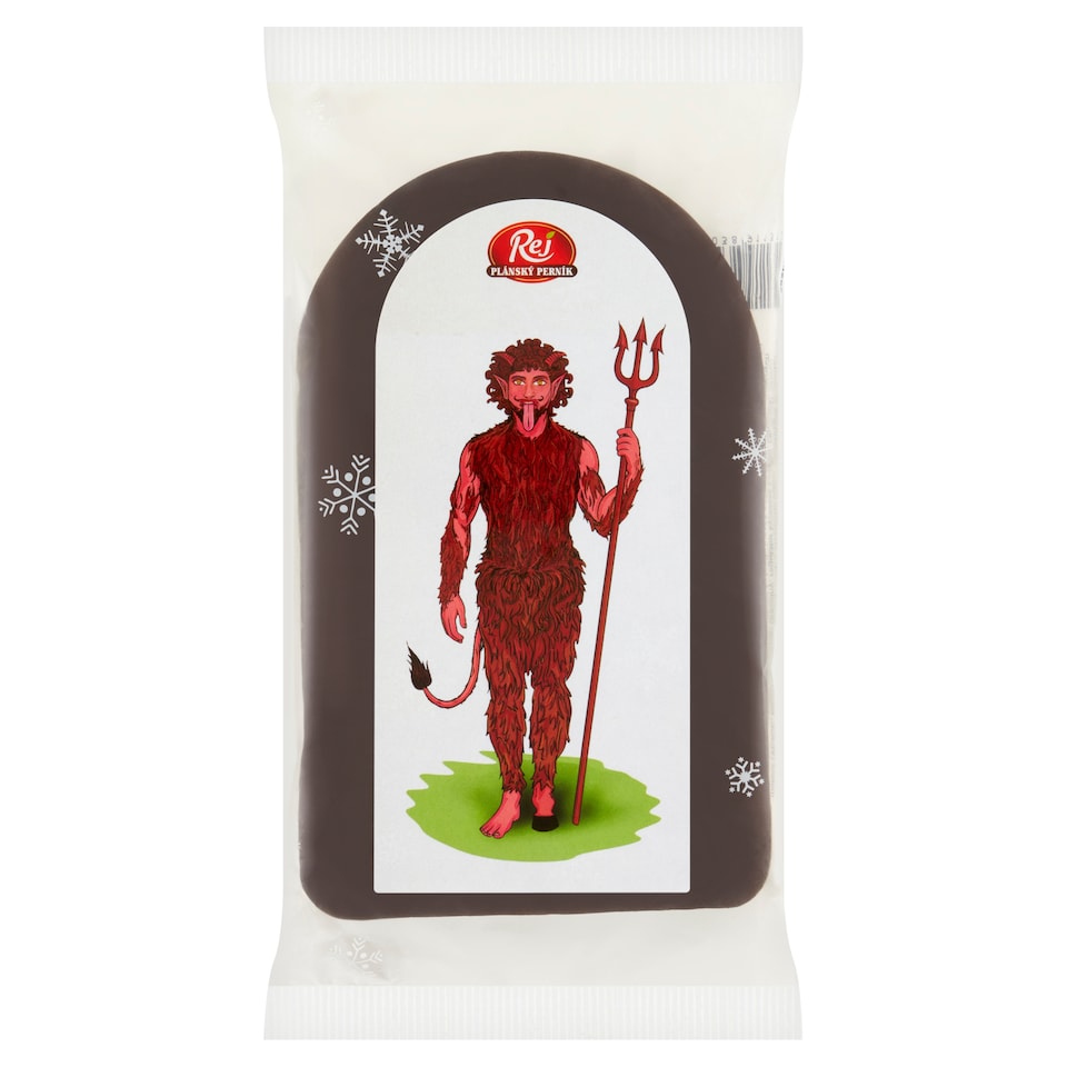 image 1 of Rej Plánský Perník Gingerbread with Fruit Filling in Dark Glaze 180g