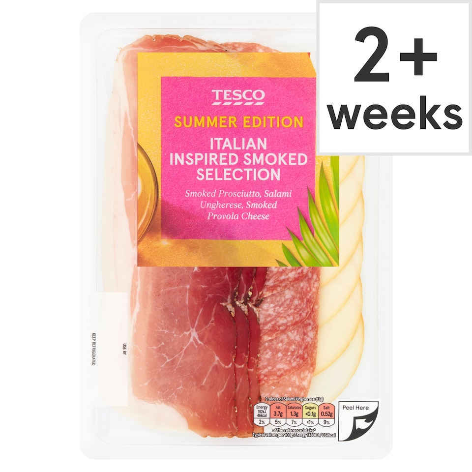 Tesco Italian Inspired Smoked Selection 120G