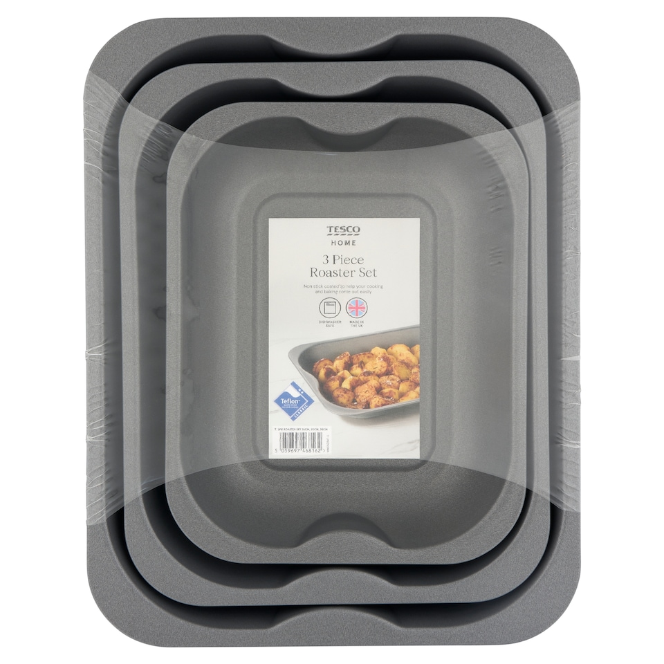 Tesco Home Roaster Set 3 pcs