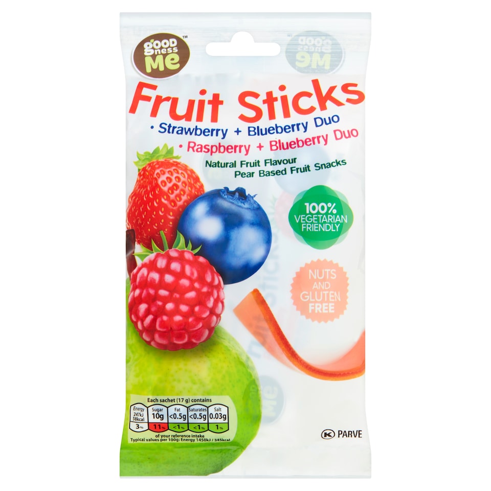 Goodness Me Fruit Sticks 6 Pack 102g