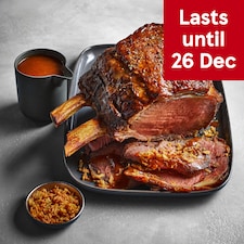 38. Tesco Finest Chef’s Collection Slow Cooked Beef Wing Rib 2.6kg (Serves 8)
