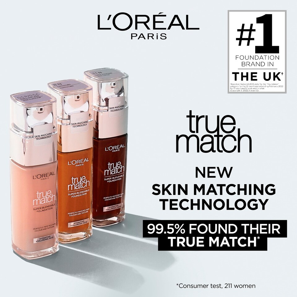 image 1 of L'Oreal True Match Foundation Ivory 1N 30Ml