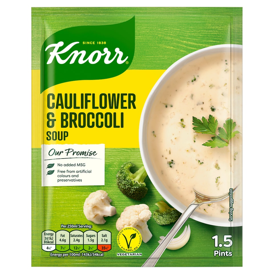 image 1 of Knorr Cauliflower And Broccoli Soup 67G