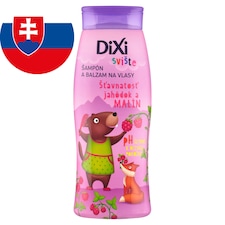 Dixi Marmots Juiciness of Strawberries and Raspberries Shampoo and Hair Balm 400 ml