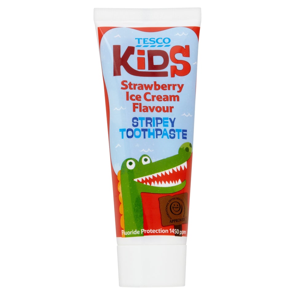 Tesco Kids Strwberry Toothpaste 75Ml