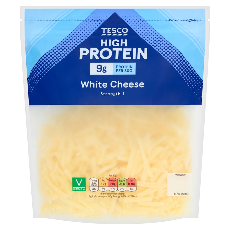 Tesco High Protein White Cheese 200g