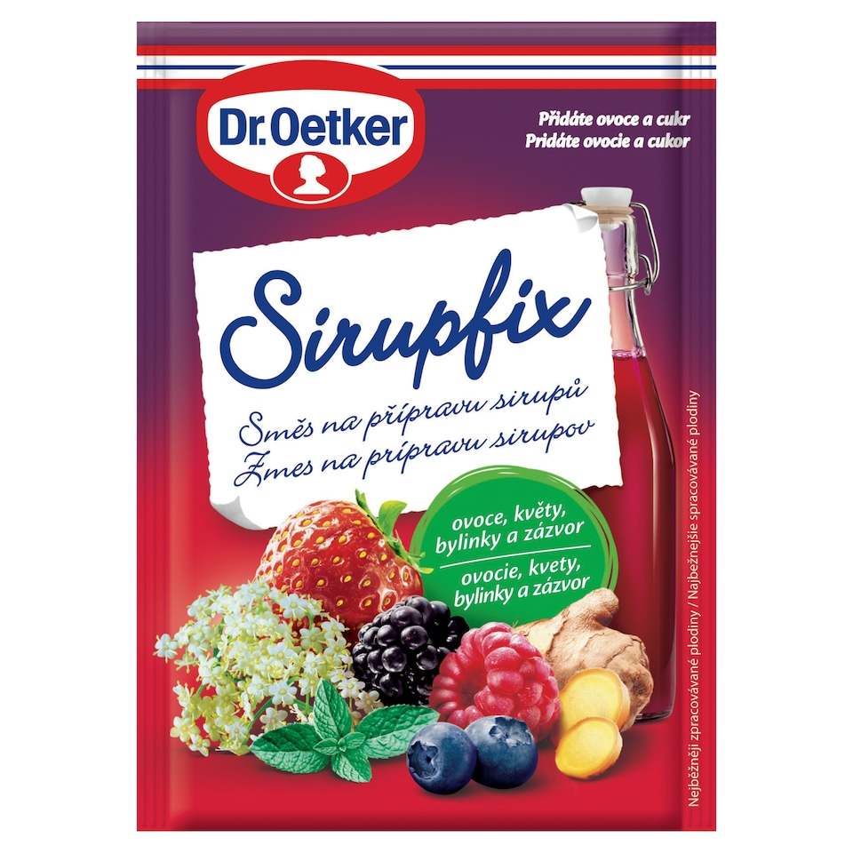 Dr. Oetker Sirupfix zmes na prípravu sirupov 40 g