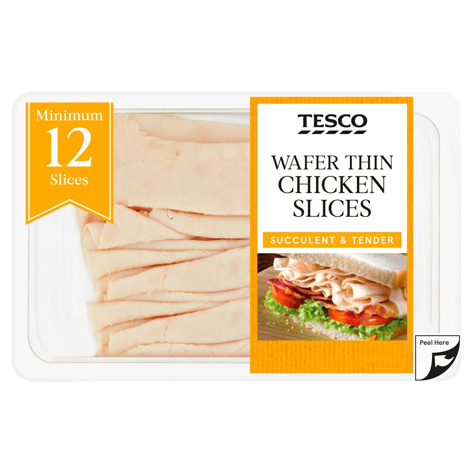 Tesco Wafer Thin Roast Chicken Slices 200 G