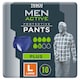 image 1 of Tesco Men Active Protective Pants Plus Large 10 Pack