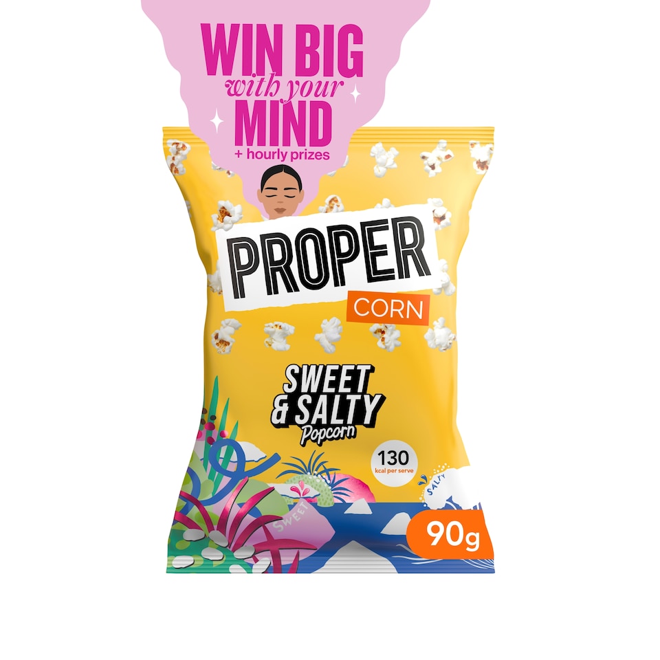 image 1 of Proper Sweet & Salty Popcorn Sharing Bag 90g