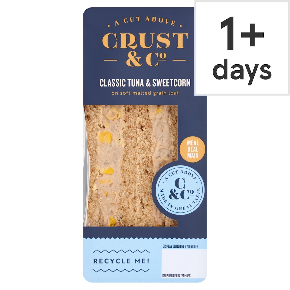 Crust & Co Tuna & Sweetcorn Sandwich 183g