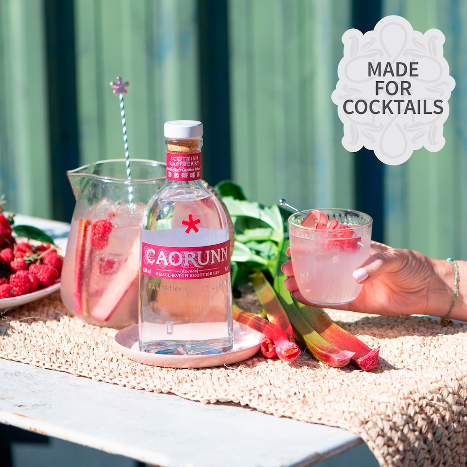 image 1 of Caorunn Scottish Raspberry Gin 70Cl