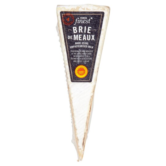 Tesco Finest Brie De Meaux Aop Portion 170G Tesco Groceries