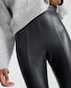 image 2 of F&F Faux Leather Skinny Trousers in Black