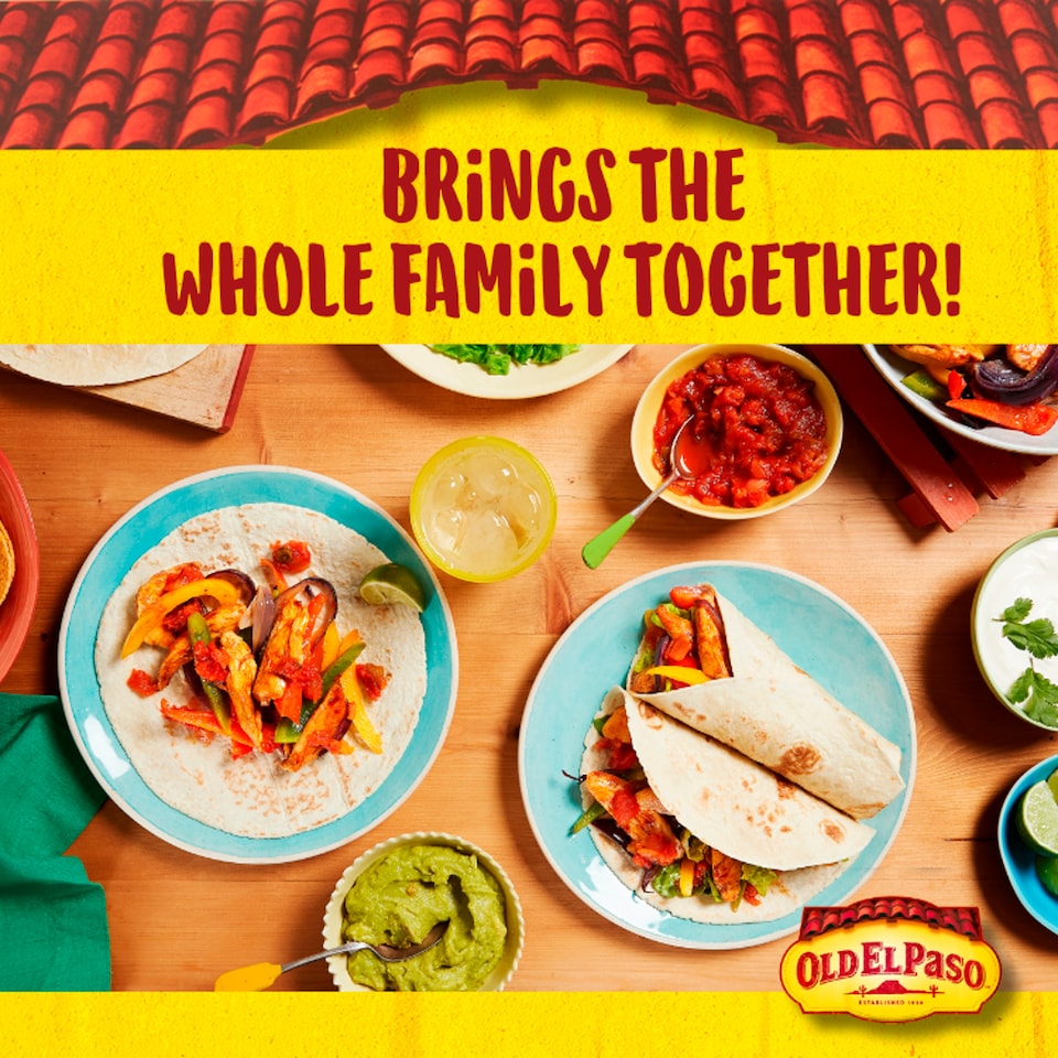 image 1 of Old El Paso Smoky Bbq Family Fajita Kit 750G