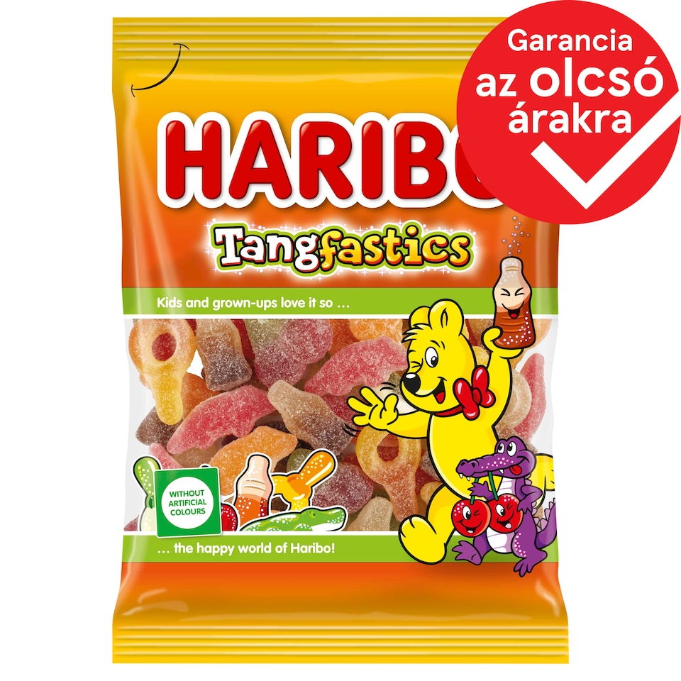 Haribo Tangfastics Fruit and Cola Flavoured Sour Gum 100 g