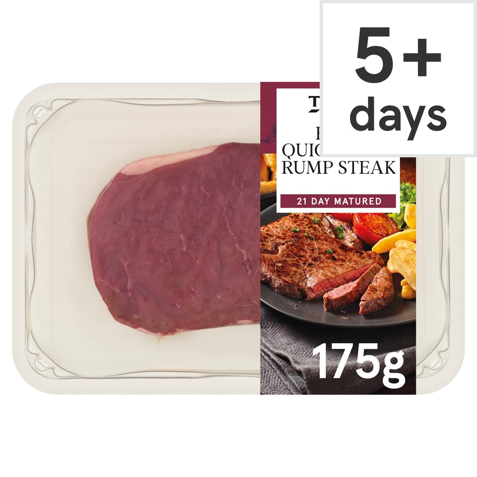 Tesco Quick Cook Rump Beef Steak 175g 