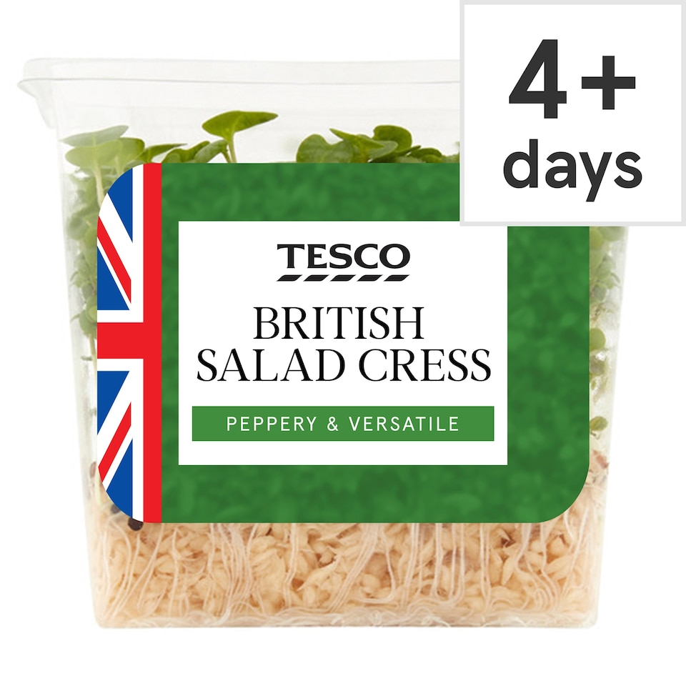 Tesco Growing Salad Cress Each