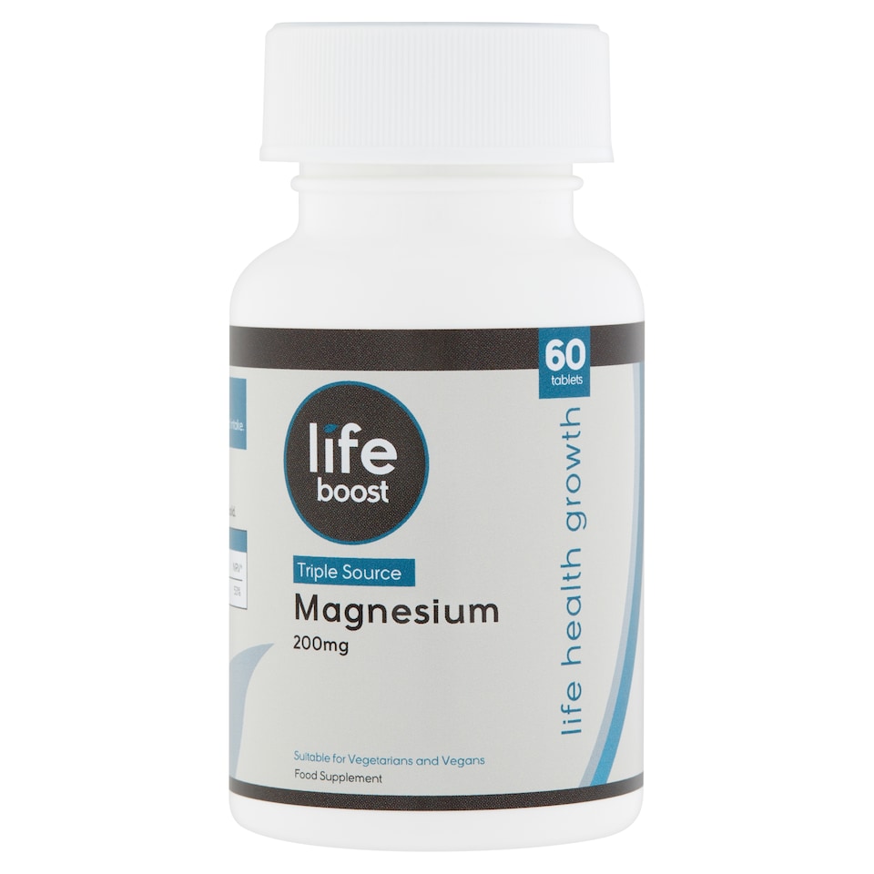 Lifeboost Magnesium 200Mg 60 Tablets