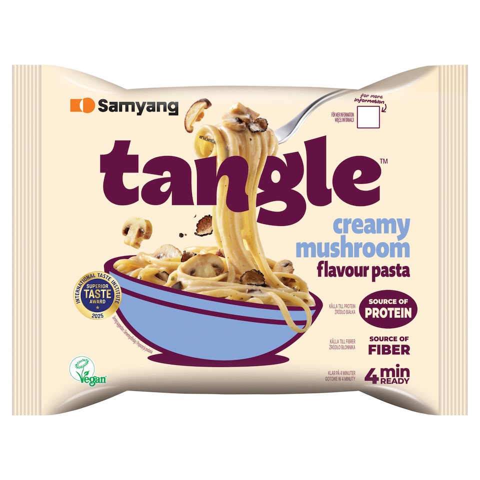 Tangle Creamy Mushroom Flavour Pasta 105G