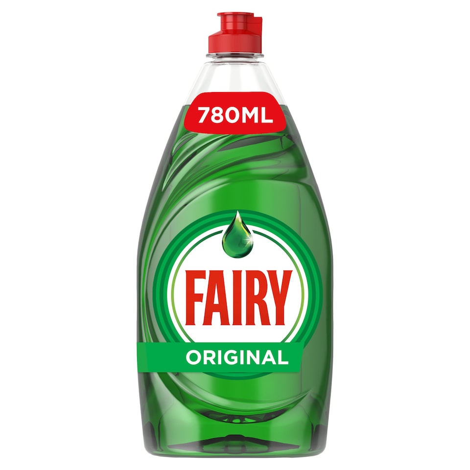 image 1 of Fairy Original Washing Up Liquid 780Ml