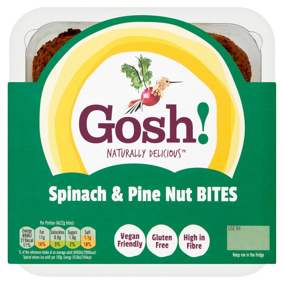 Gosh Spinach And Pinenut 200G