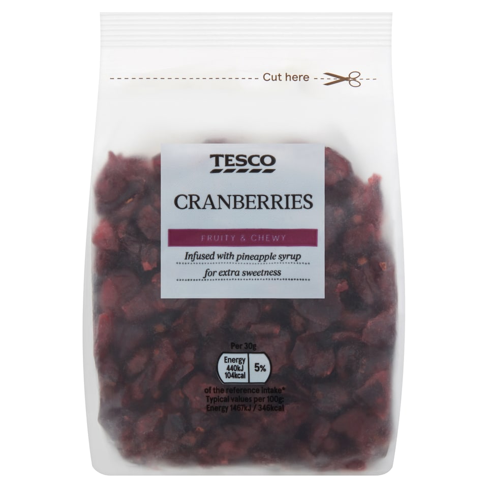 Tesco Cranberries 200G
