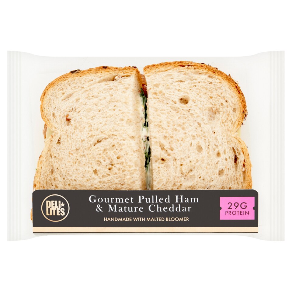 Deli Lites Irish Pulled Ham and Mature Cheddar 225g