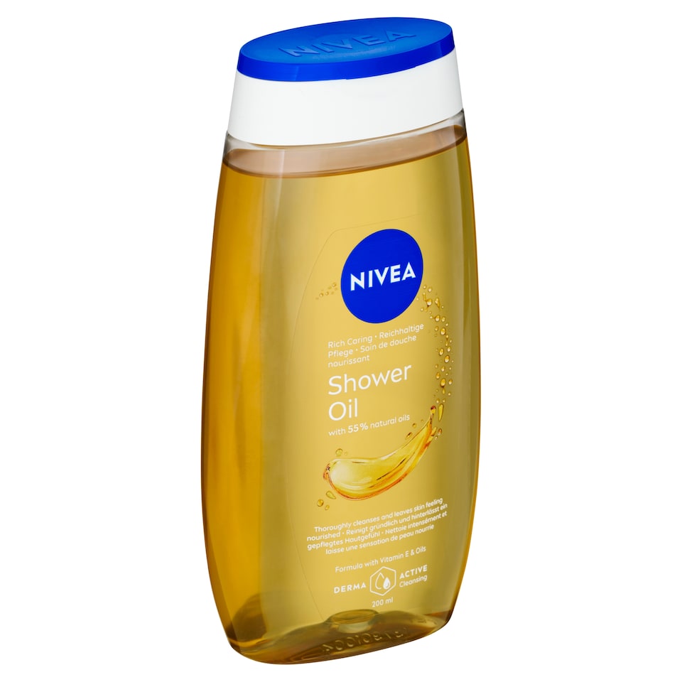 image 1 of Nivea Rich Care Shower Oil 200ml