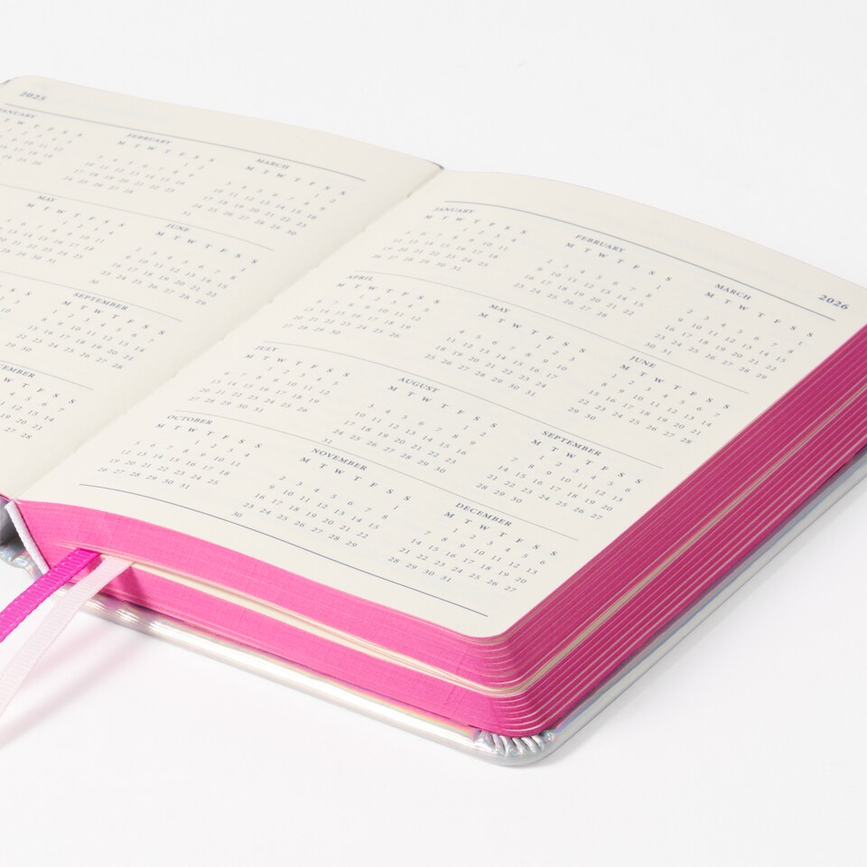 image 1 of Paperchase Magic Forest A6 2025 2DTV Diary