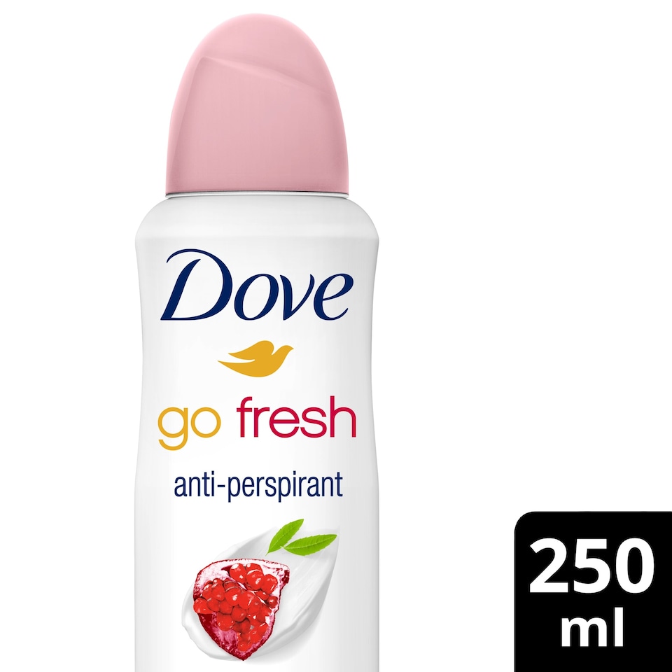 image 1 of Dove Go Fresh Pomegranate Antiperspirant Deodorant 250Ml