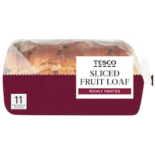 Tesco Sliced Fruit Loaf 400g