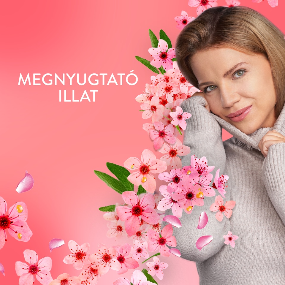 Lenor Textilöblítő 32 Mosáshoz, Cherry Blossom & Sage 1. kép