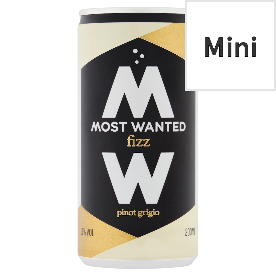 Most Wanted Pinot Grigio Fizz 200Ml